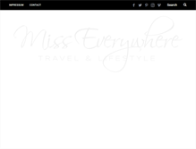 Tablet Screenshot of misseverywhere.com